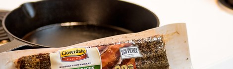 A mighty bacon dish