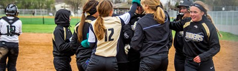 Varsity Softball, Legacy sweeps Mandan