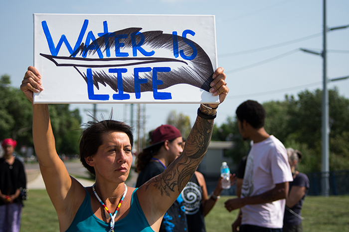 With a common idea uniting a multitude of nations, many have come together to protect the water. Dustin White photo